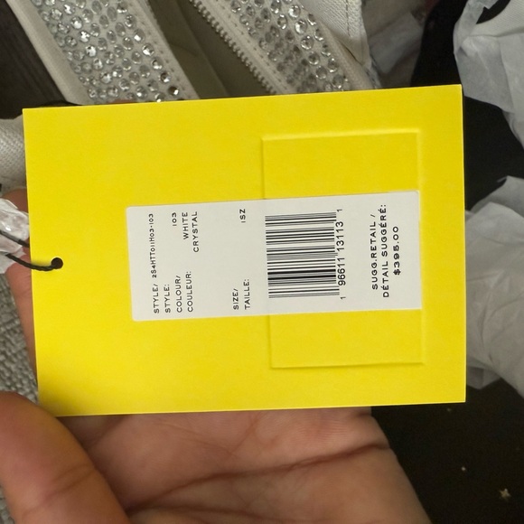 New Marc Jacobs White crystal small Tote Bag - Picture 8 of 9